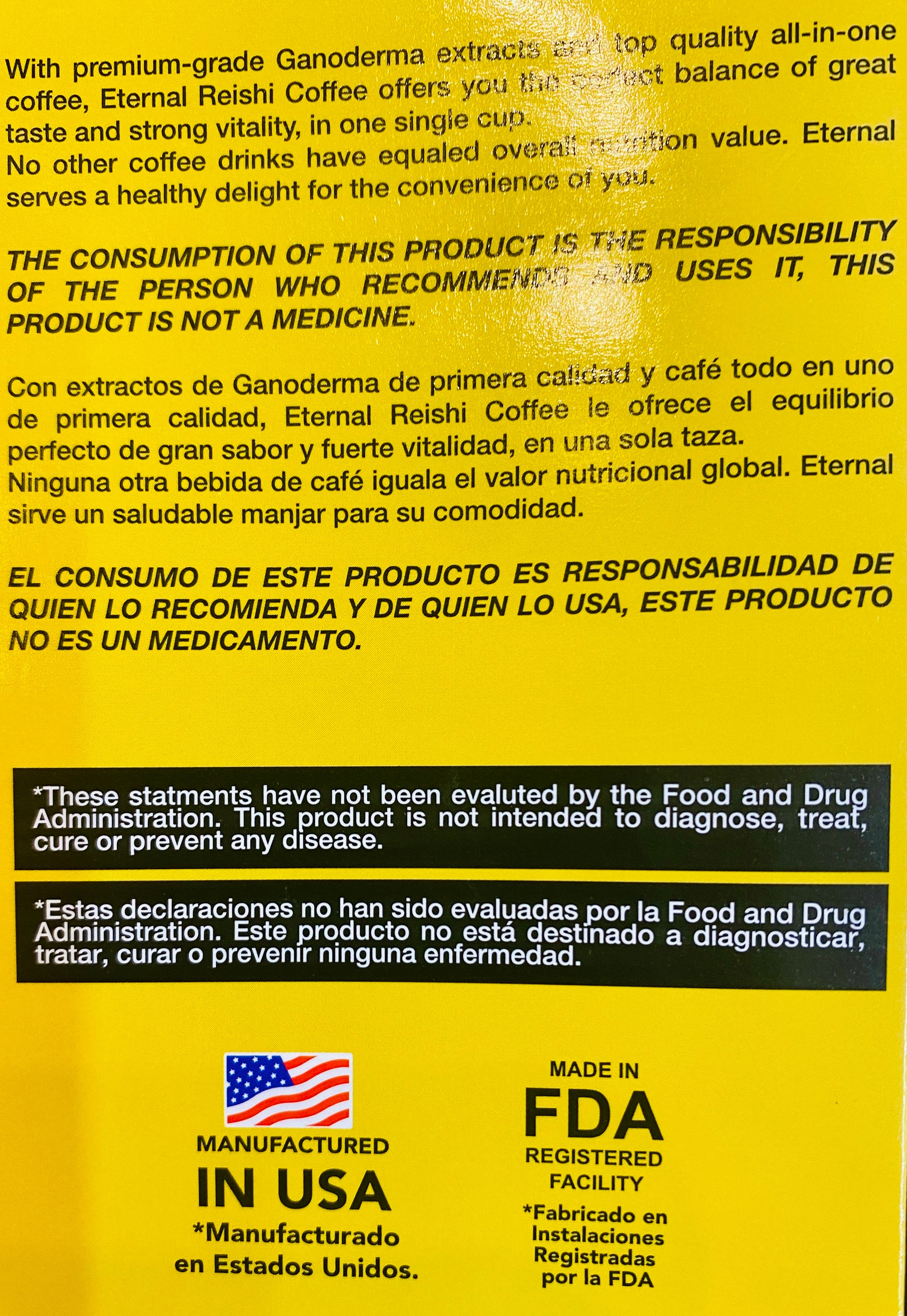 Ganoderma (REISHI) Cafe 4 en 1