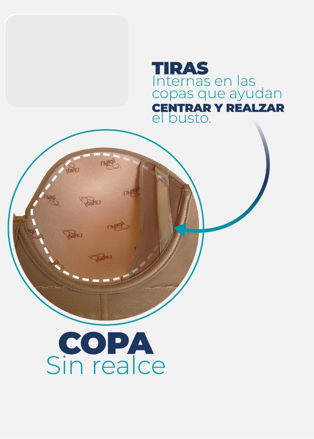 Brasier Strapless Tipo Bustier