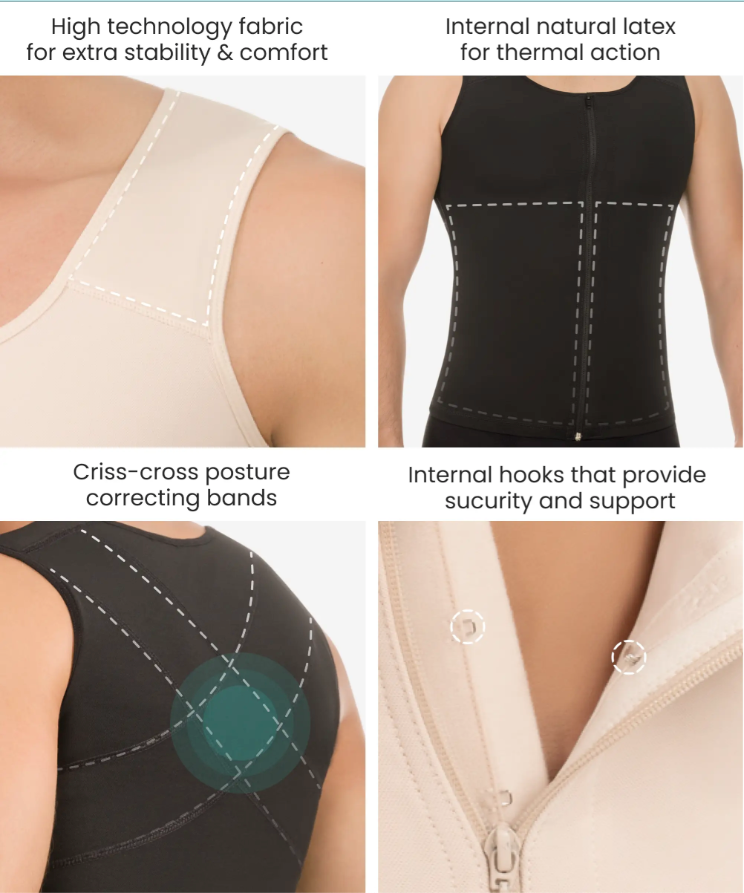 Men’s Posture Corrector Thermal Vest