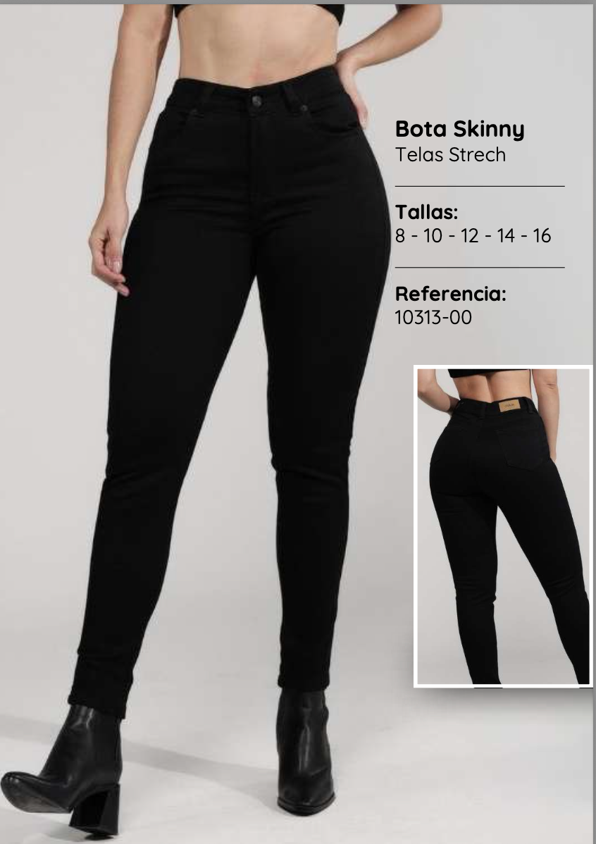 Bota Skinny Jean 10313-00