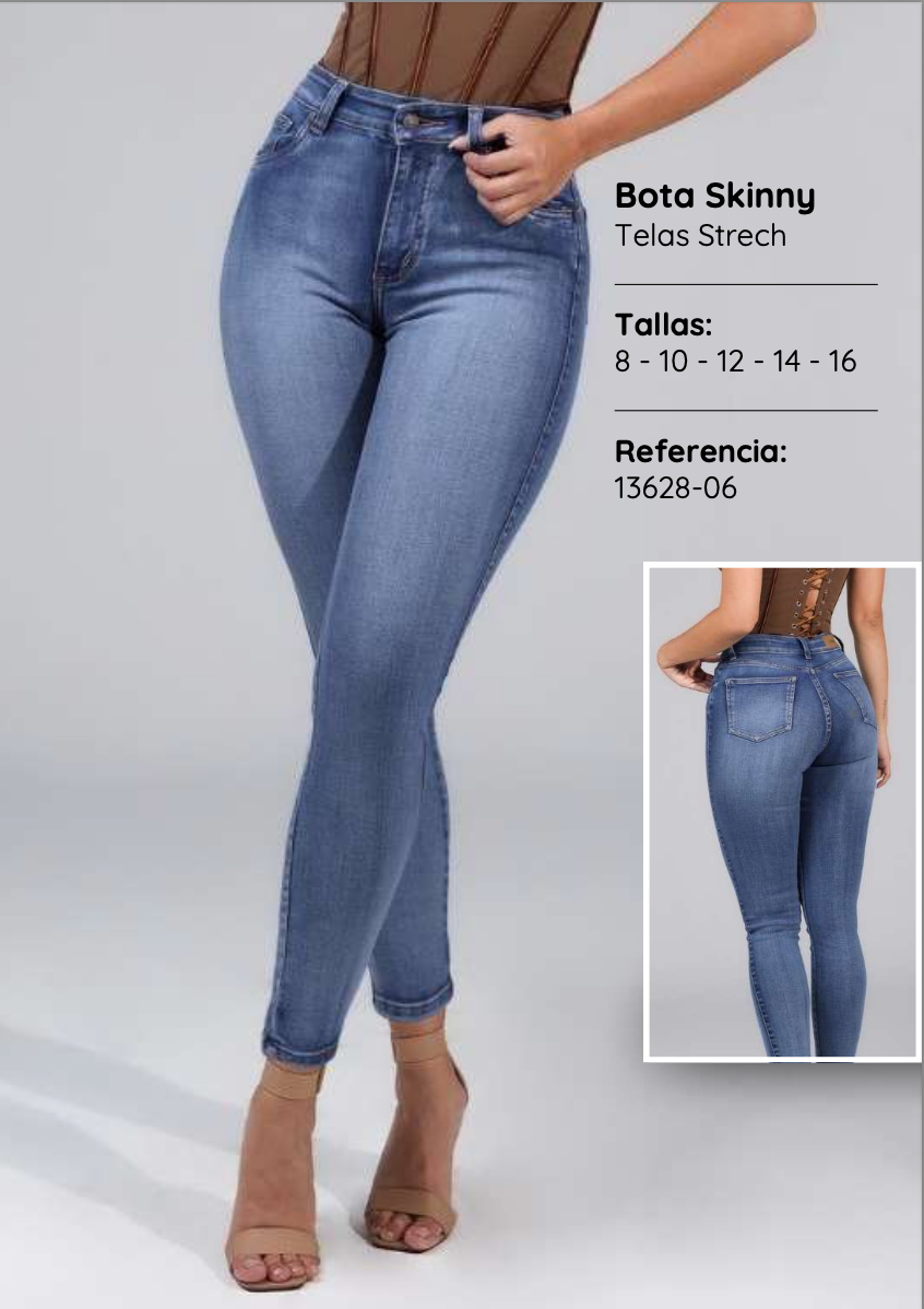 Bota Skinny Jean 13628-06