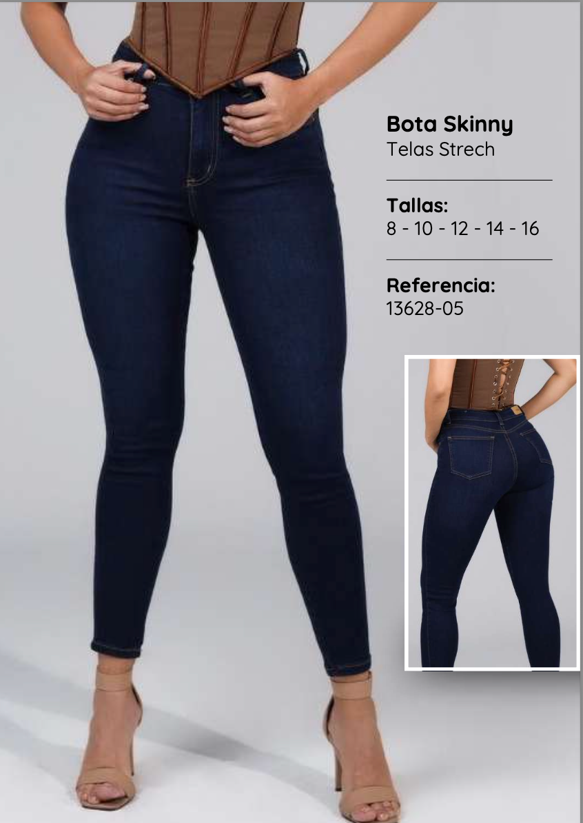 Bota Skinny Jean 13628-05