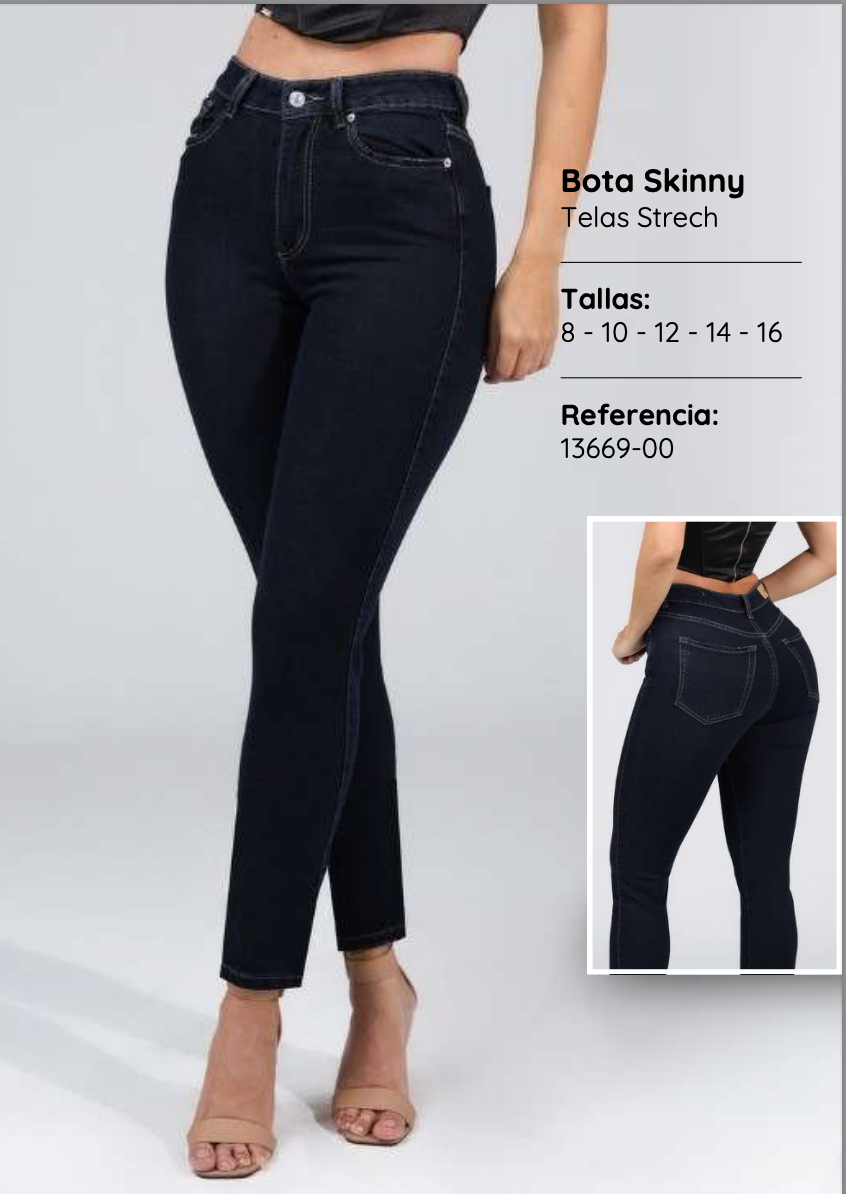 Bota Skinny Jean 13669-00