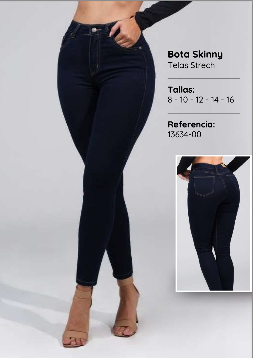 Bota Skinny Jean 13634-00