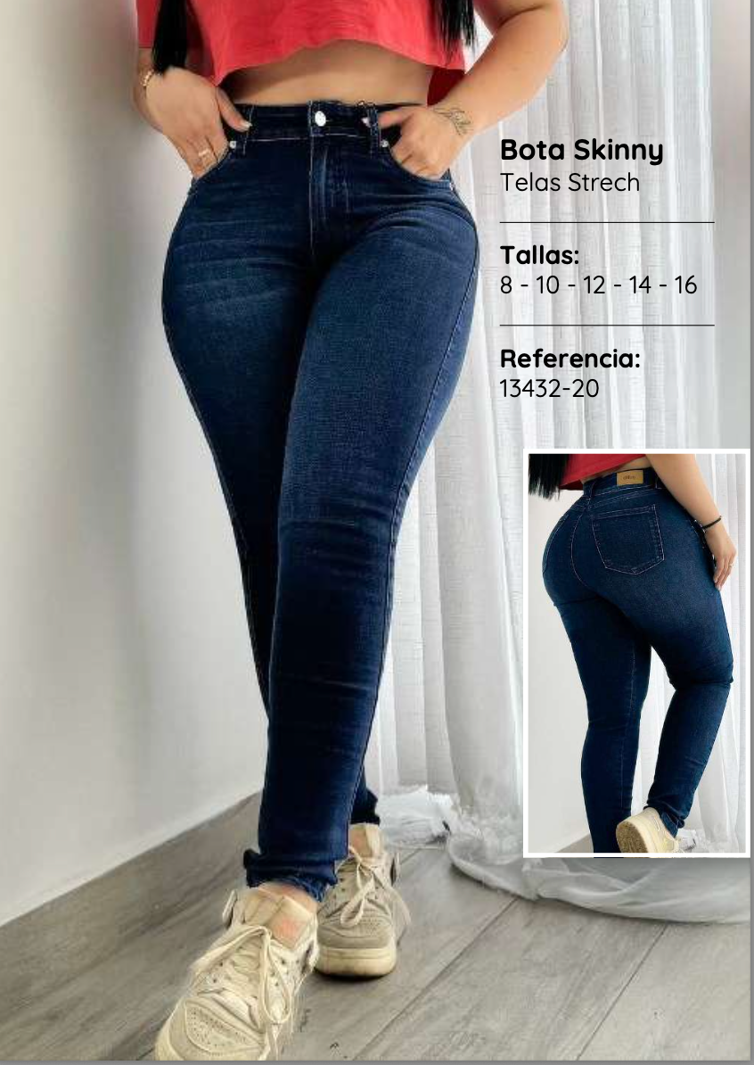 Bota Skinny Jean 13432-20