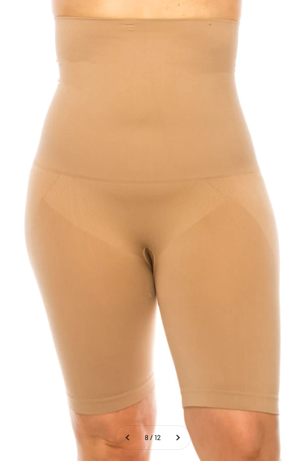 Tummy & Thigh Support, No Roll Comfort & Control Body Shaper