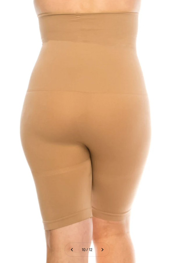 Tummy & Thigh Support, No Roll Comfort & Control Body Shaper