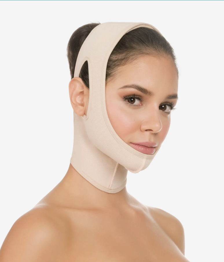 Post-Surgery compression face wrap