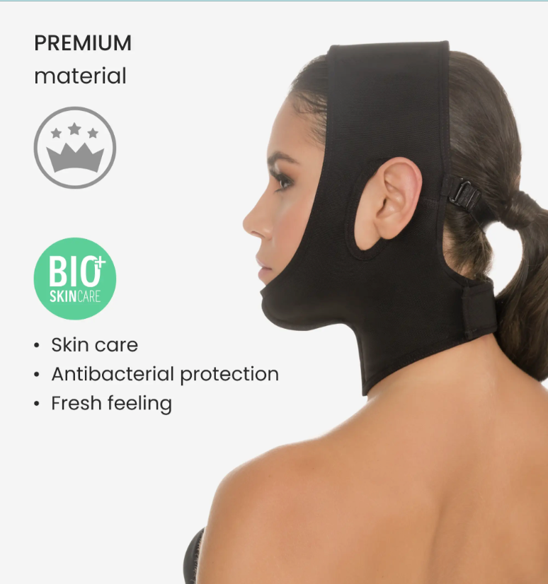 Post-Surgery compression face wrap