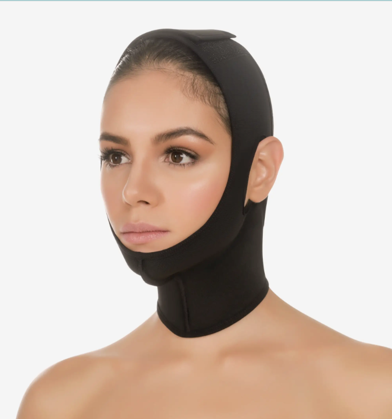 Post-Surgery compression face wrap
