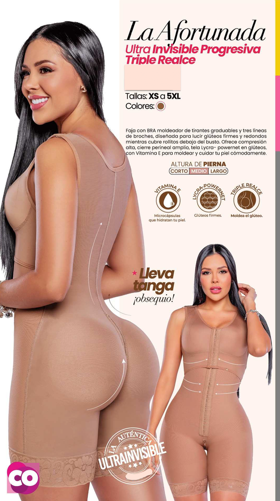 La Afortunada Ultra Invisible Progresiva Triple Realce