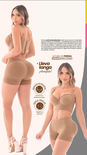 Panty Tipo Boxer Ultrainvisible Triple Realce