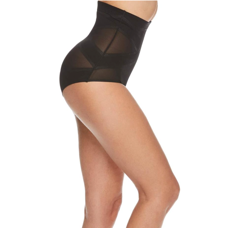 Laser Cut Power Mesh Brief