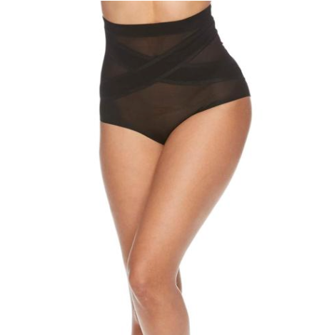 Laser Cut Power Mesh Brief