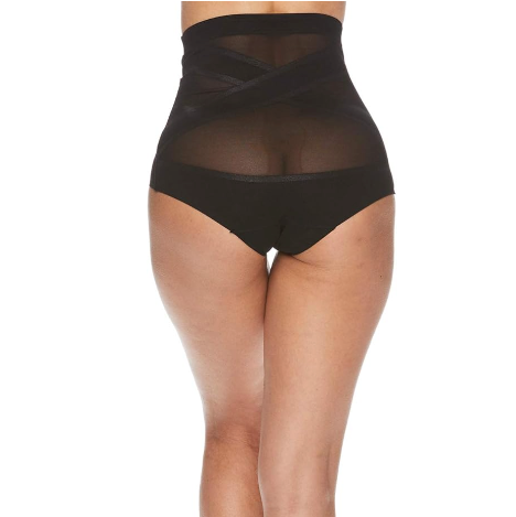 Laser Cut Power Mesh Brief