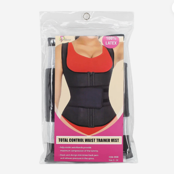 Latex Control Waist Trainer Vest (1 pc)