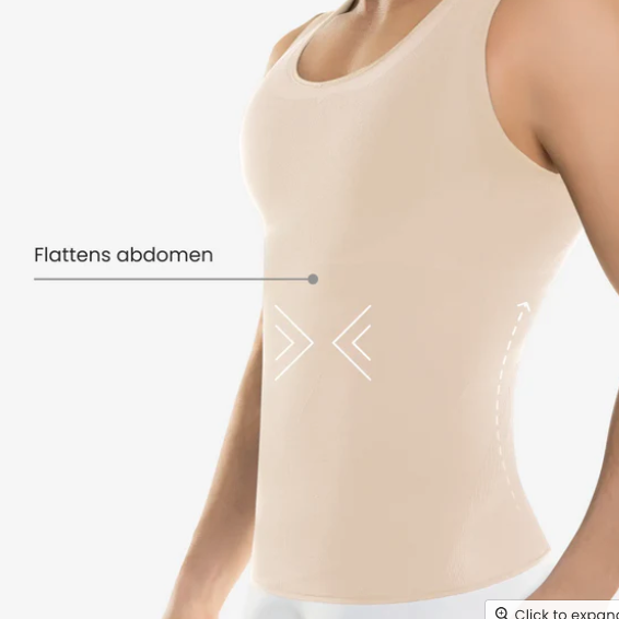 Men's seamless control compression shirt