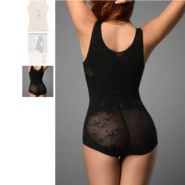 Floral Shaping Bodysuit