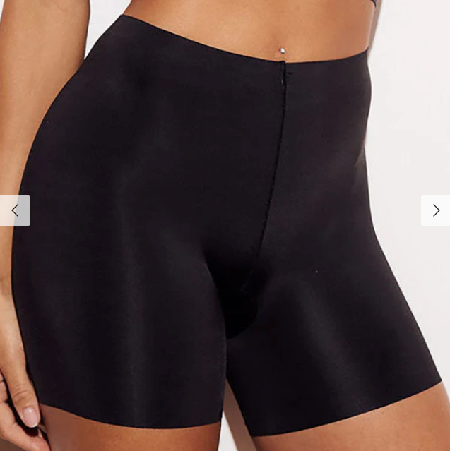 Raw-Edge Laser Cut Seamless Panty Short