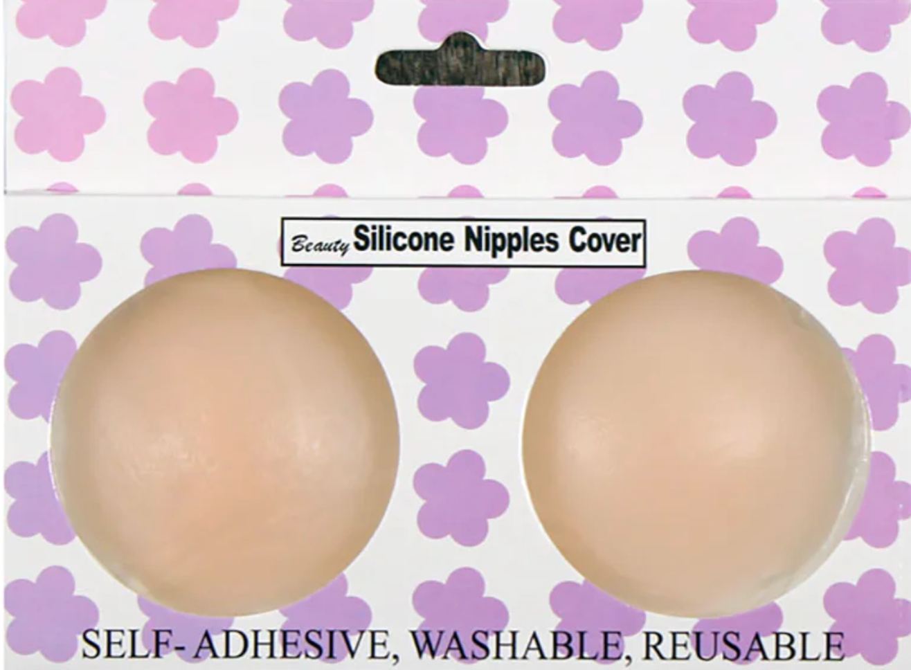 Pairs Reusable, Self-Adhesive, Washable, One Size Silicone Nipple Cover