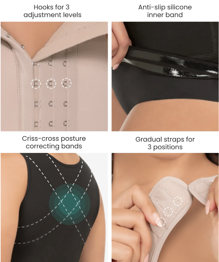 Compressive Posture Corrector Vest Style 427