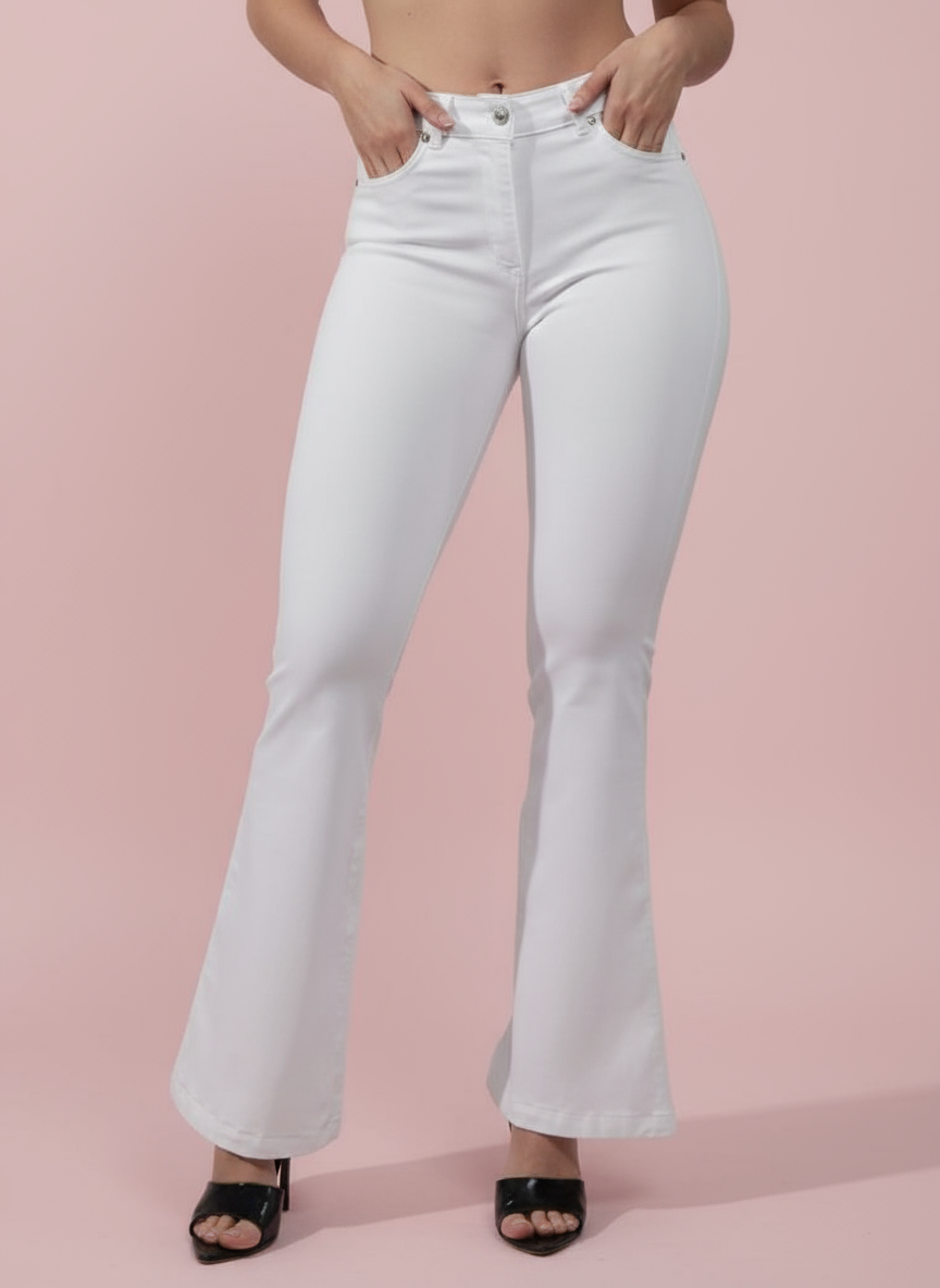 Bota Flare Jean 11341-01 - Full Body Model