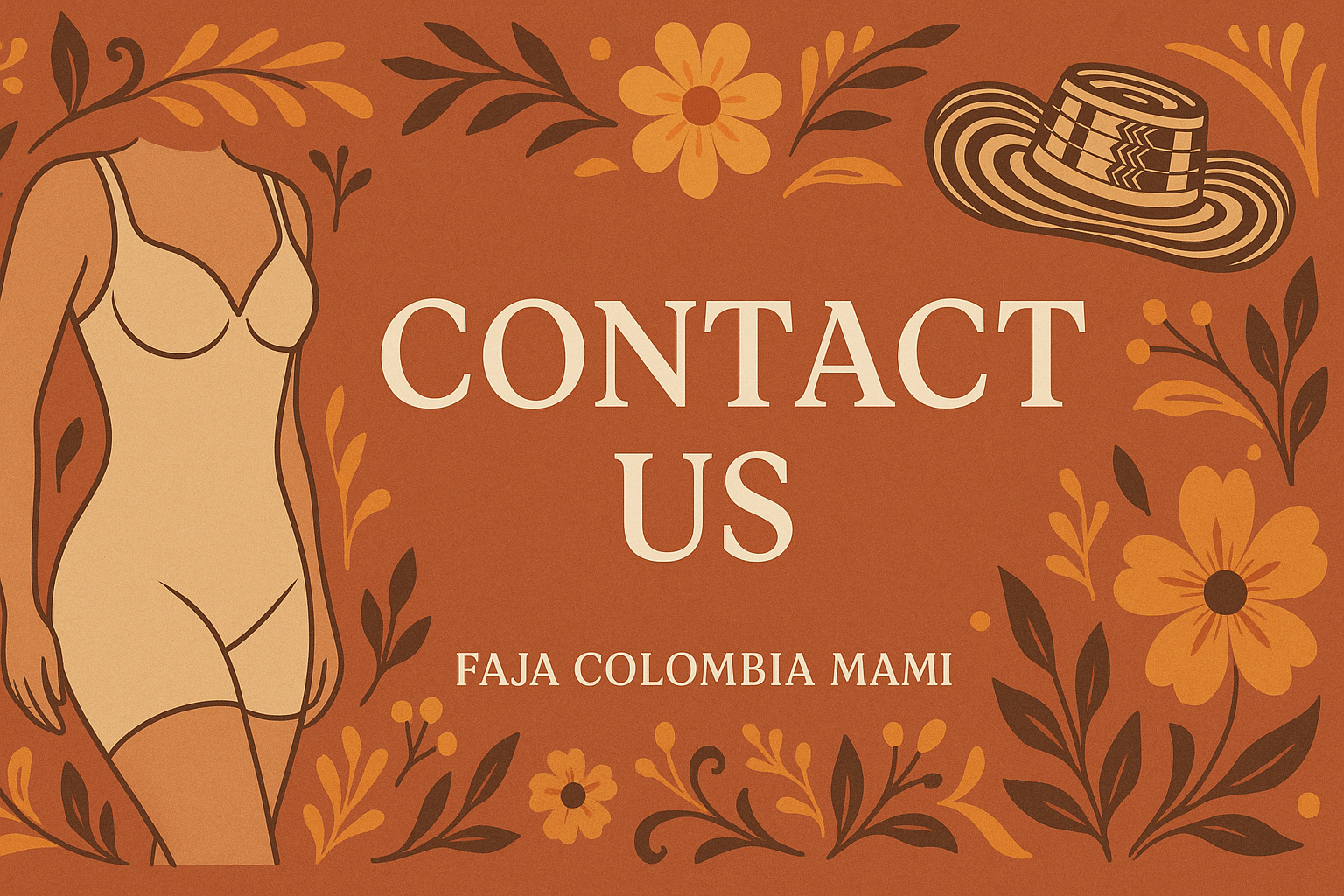 Contact Us Banner for Faja Colombia Mami