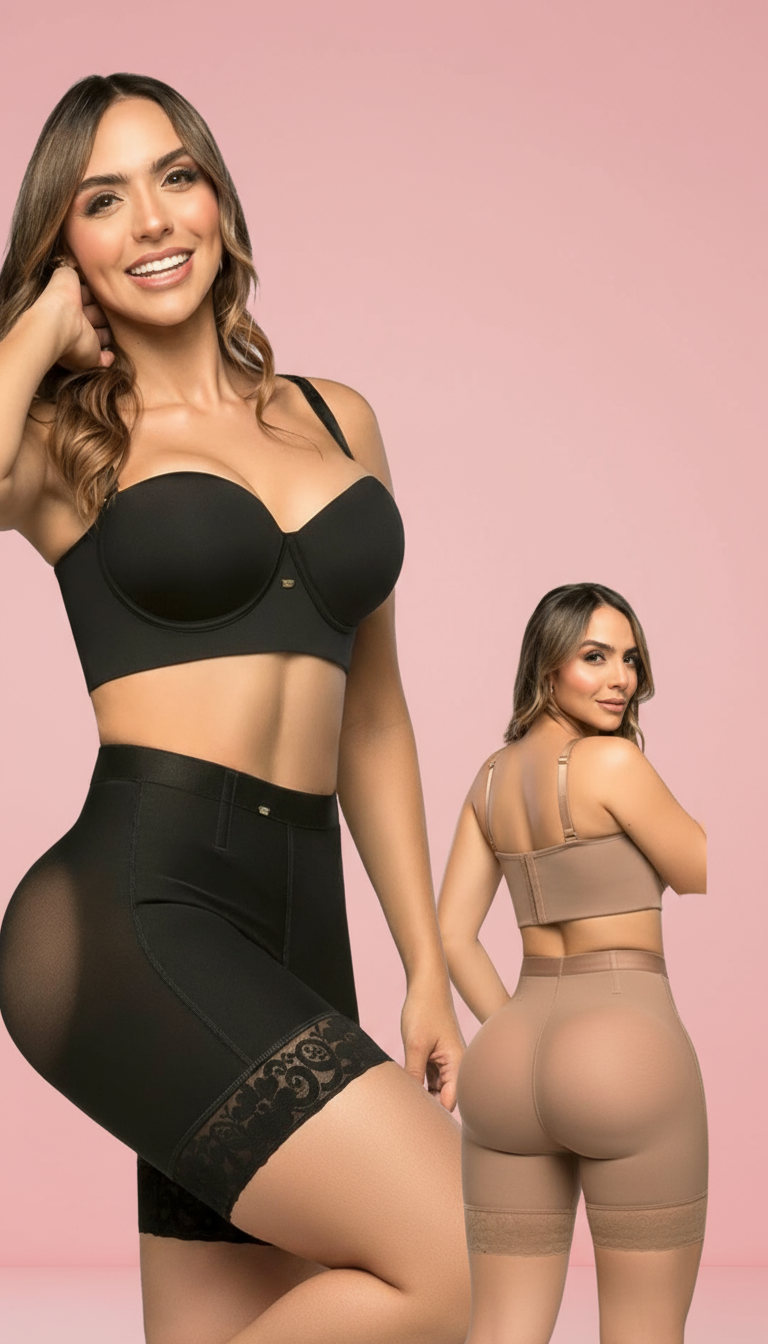 La Fantástica Panty Efecto Ultrainvisible - Soft Pink Studio Background