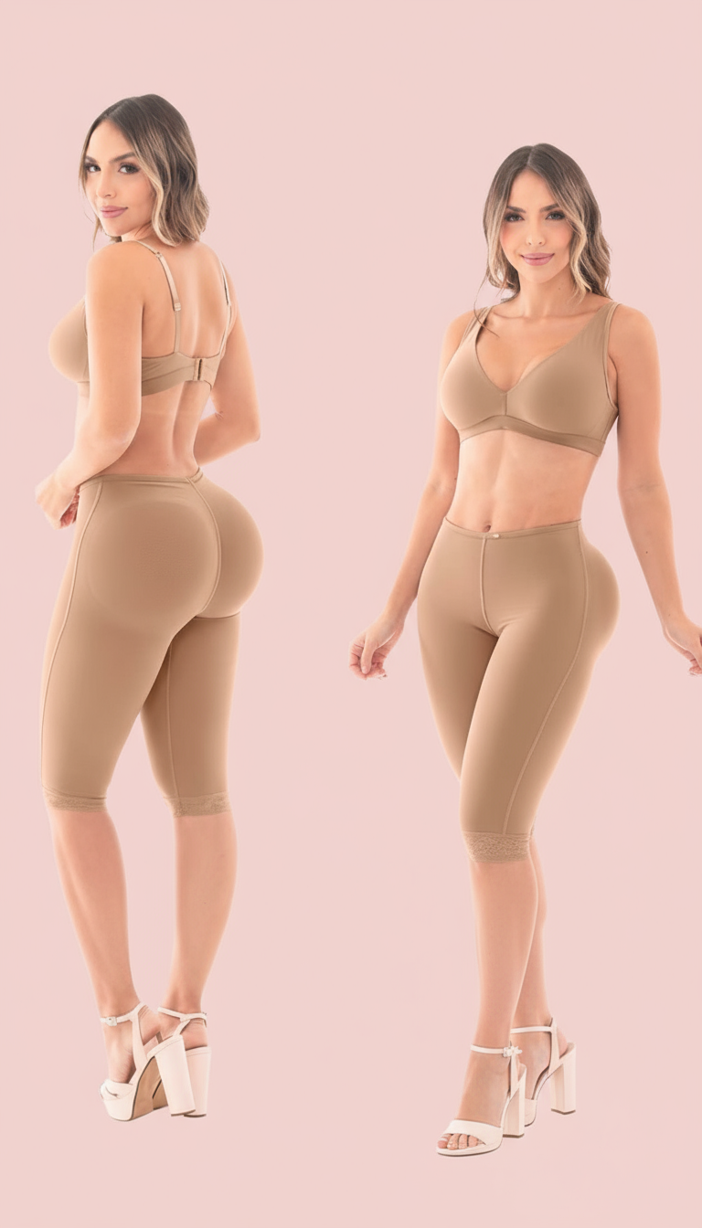 Panty Rodillero Ultrainvisible Triple Realce - Soft Pink Studio Background